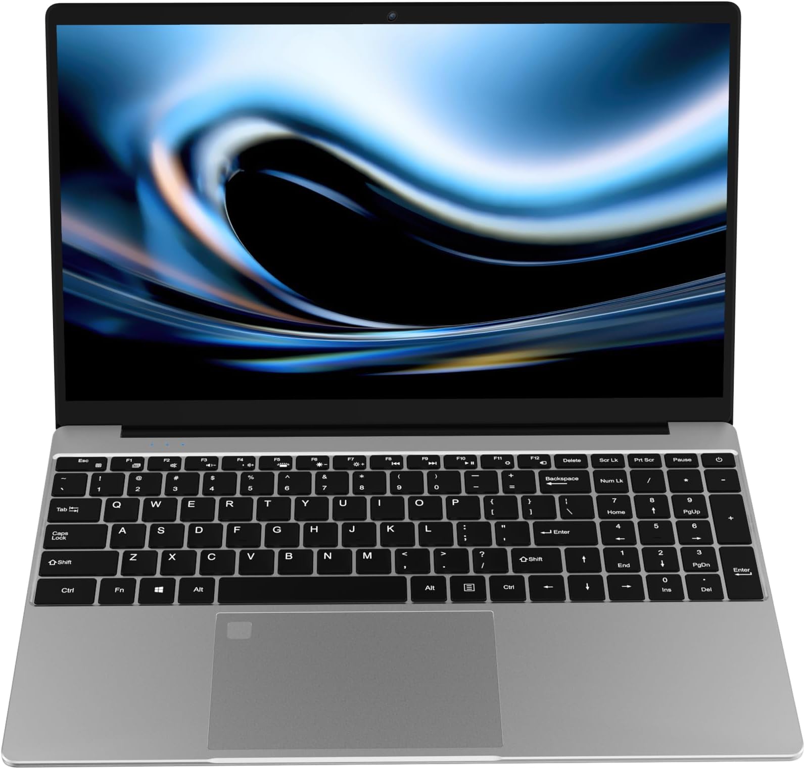 Windows Laptop Computer, 16GB DDR4 RAM, 512GB M2 PCIe NVMe SSD, 1.7-3.4GHz Intel N95, 15.6" FHD IPS LCD 180° Screen, Backlight Keyboard, Fingerprint Reader, USB-A, Upgrade 9.5TB Storage [2024]