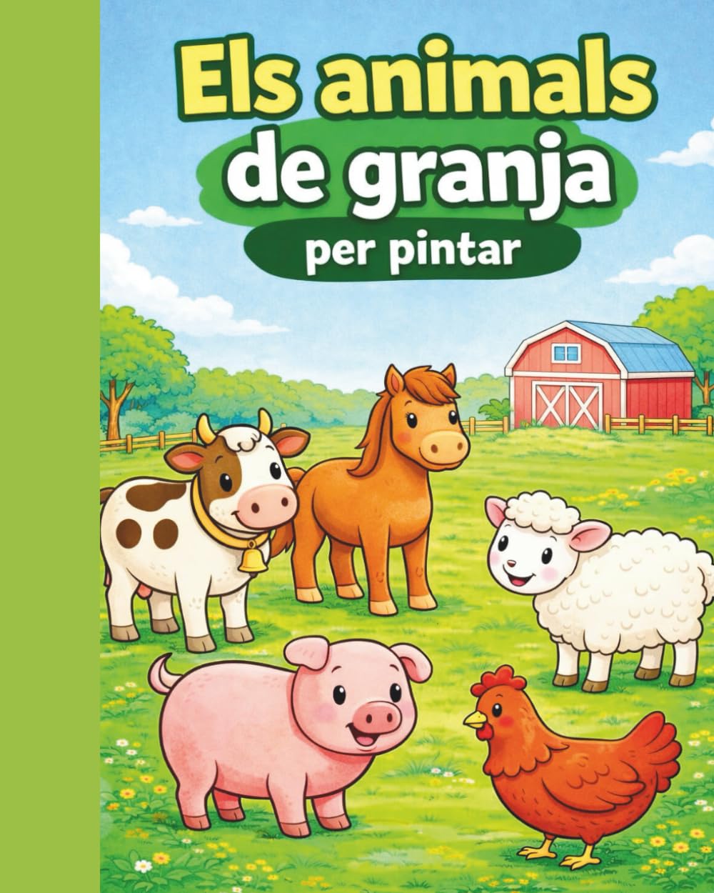Els animals de la granja per pintar (animals per pintar)