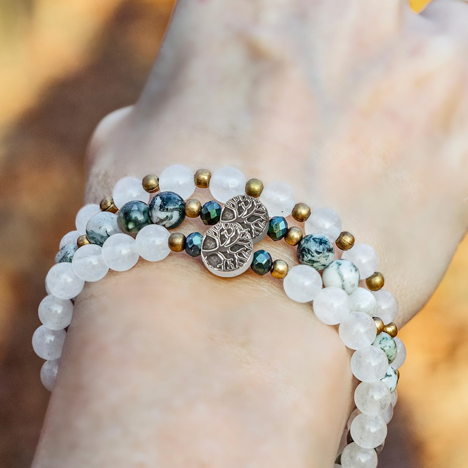50 Perles D'espacement En Alliage Argenté - 4 Styles Tibétains - Pour Création Bijoux DIY (colliers, Bracelets)
