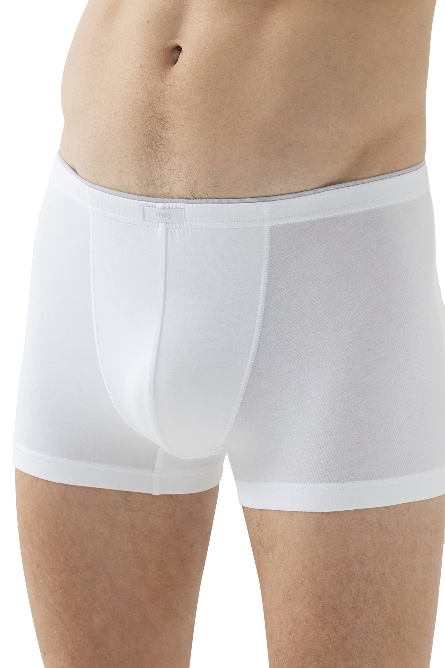 Mey Herren Shorty - Unterhose mit innenliegendem Webbund und Klimaanlage - Single Jersey - In Weiss und Schwarz - Gr. S bis XXL - Basic Serie Dry Cotton - 46121