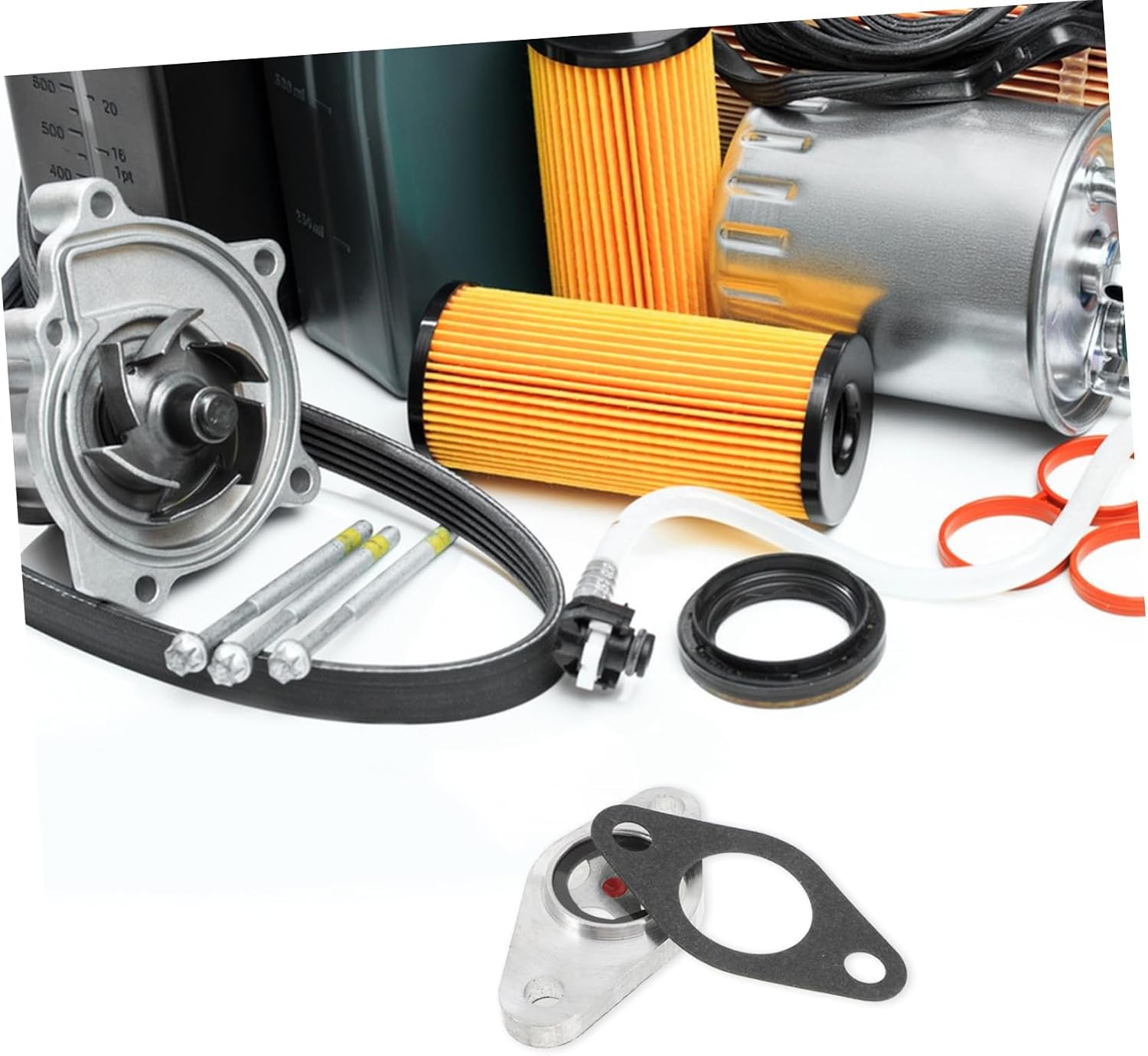 POPETPOP Oil Mirror Oil Position Accessories Replacement Gasket for Air Compressor Zinc Alloy Mounting Parts