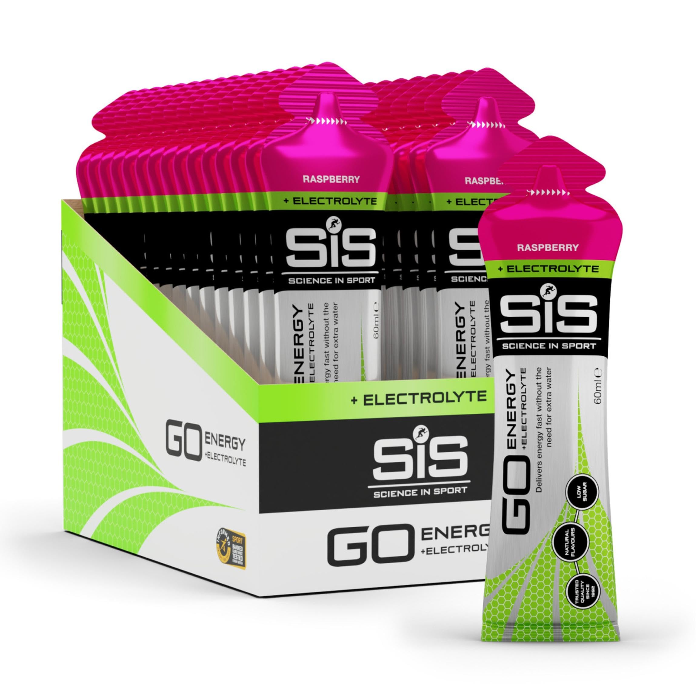 SiS GO Isotonic Energy Gel, 22g Carbs, 2 Fl Oz Gels, Pineapple, 30 Count — Amazon image 10