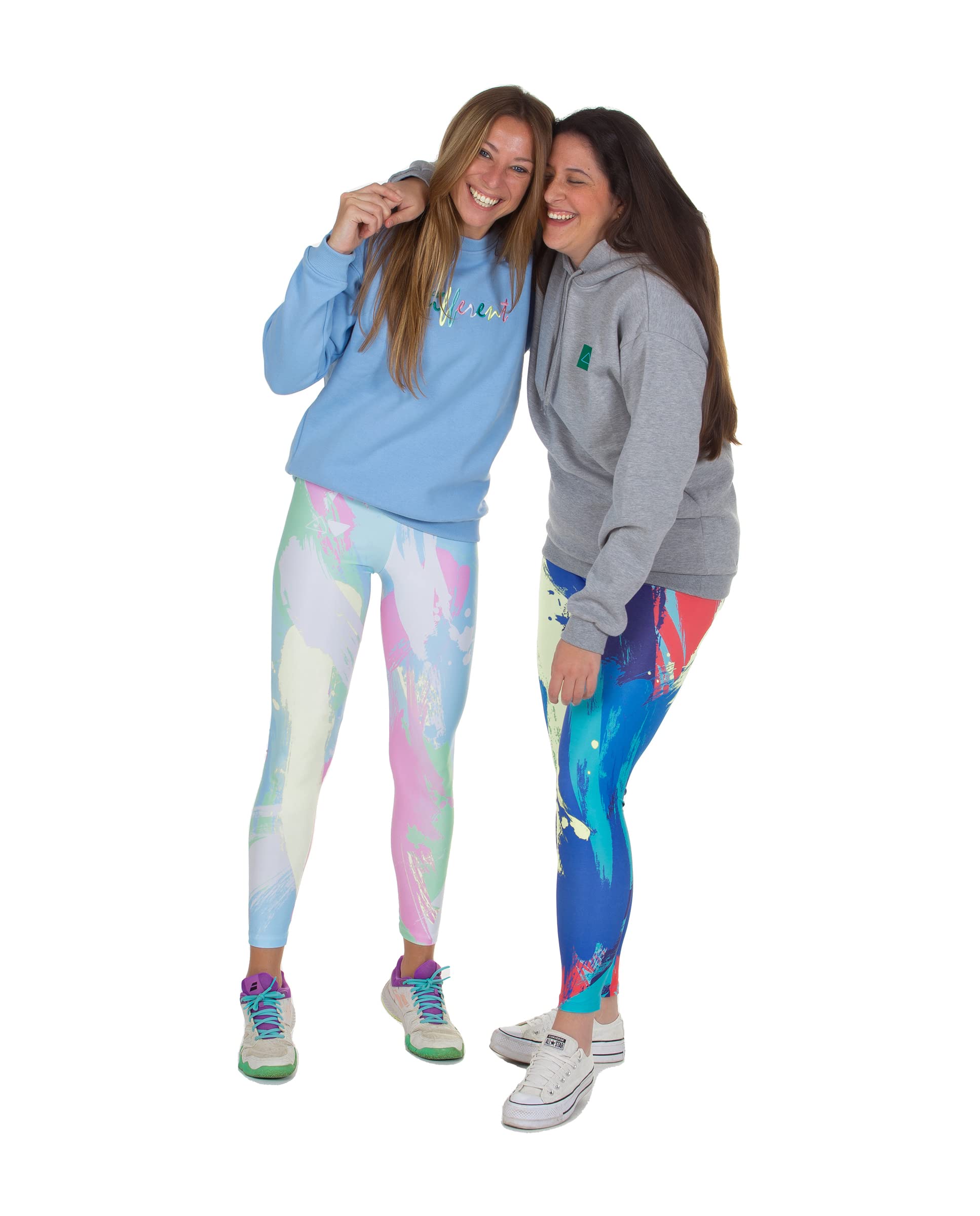 Dylow Leggings Depayser Manchas de Colores Pastel - Pantalones Deportivos Mujer