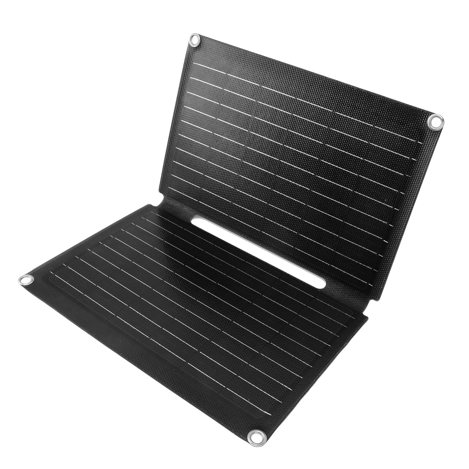 40W Solar Panel Charger ETFE Monocrystalline 5V Dual USB Portable Solar Panel for Outdoor Activities