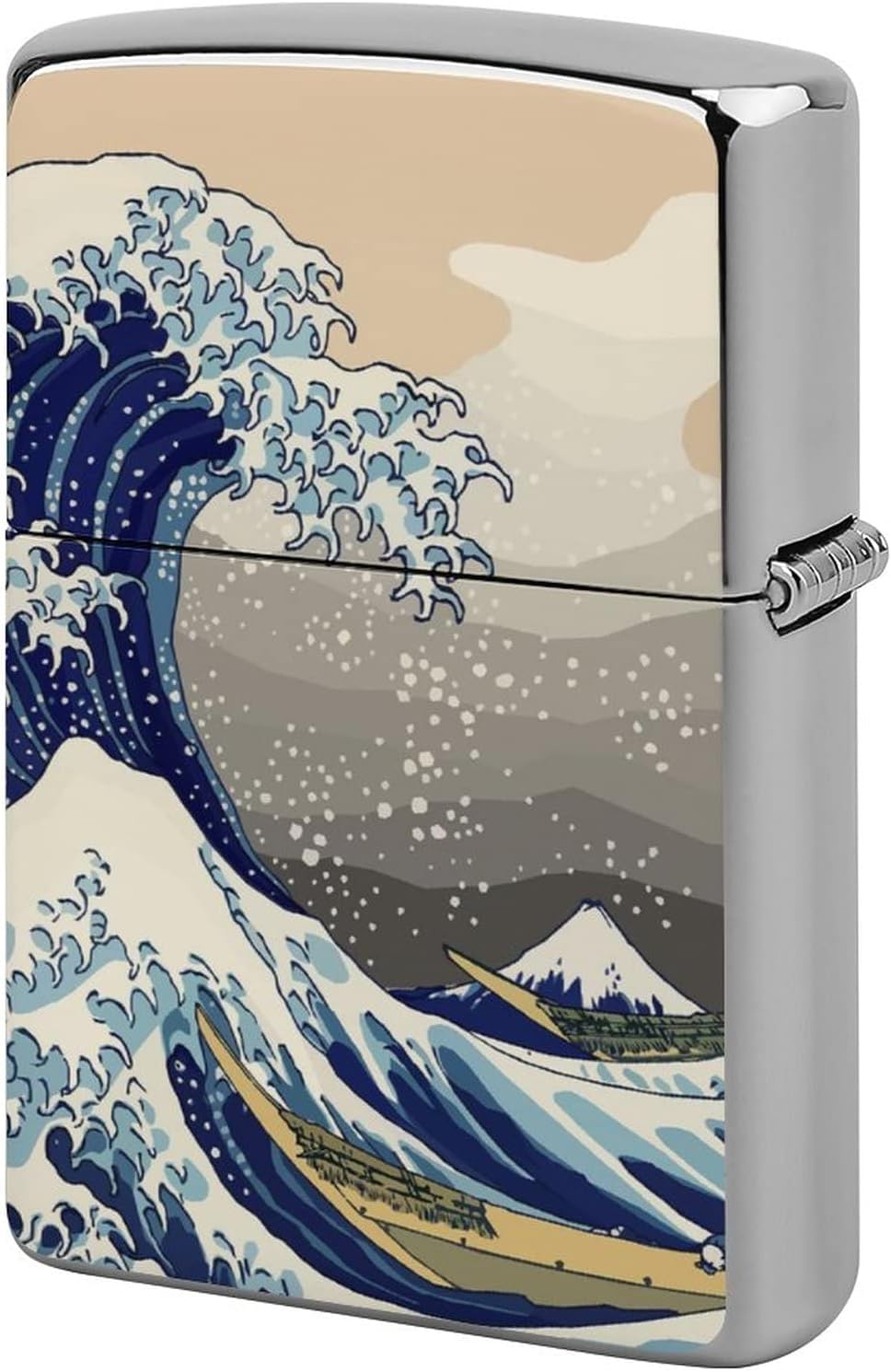 Amazon.co.jp: ジッポライター兼用ケース 葛飾北斎 神奈川衝浪裏 ZIPPO