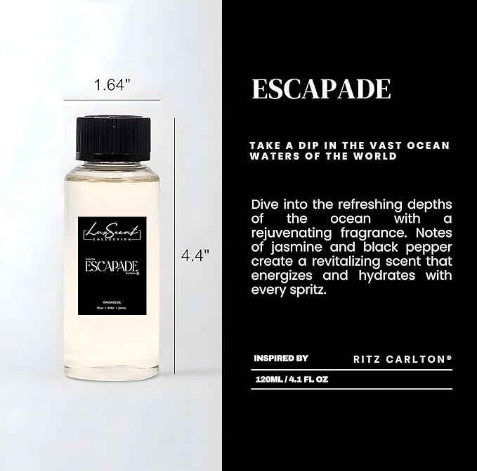 Escapade Aroma Scent Oil for Diffusers 120ML - Aceite Esencial para Difusores miniatura 3