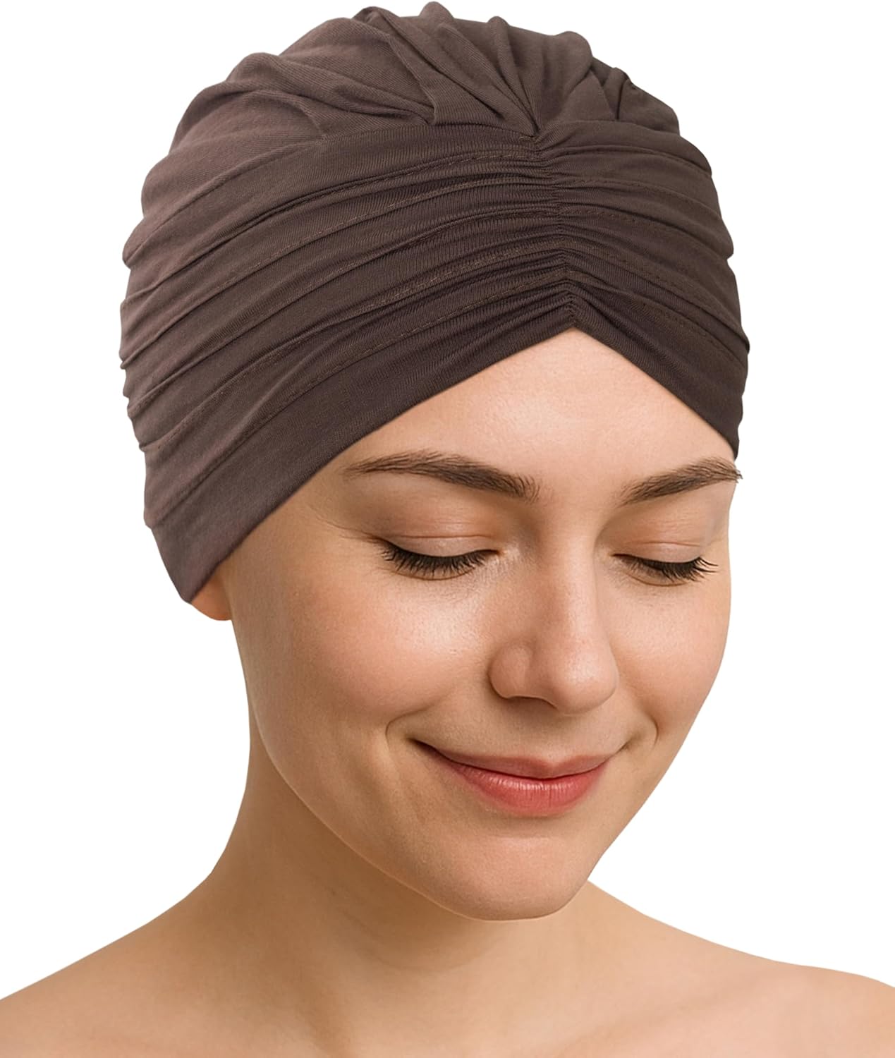 CAPLORD Chemo Cap, Soft Hat for Hair Loss, Headwear for Chemo Patients, Turban Beanie for Cancer Alopecia, Head Cover, Hijab