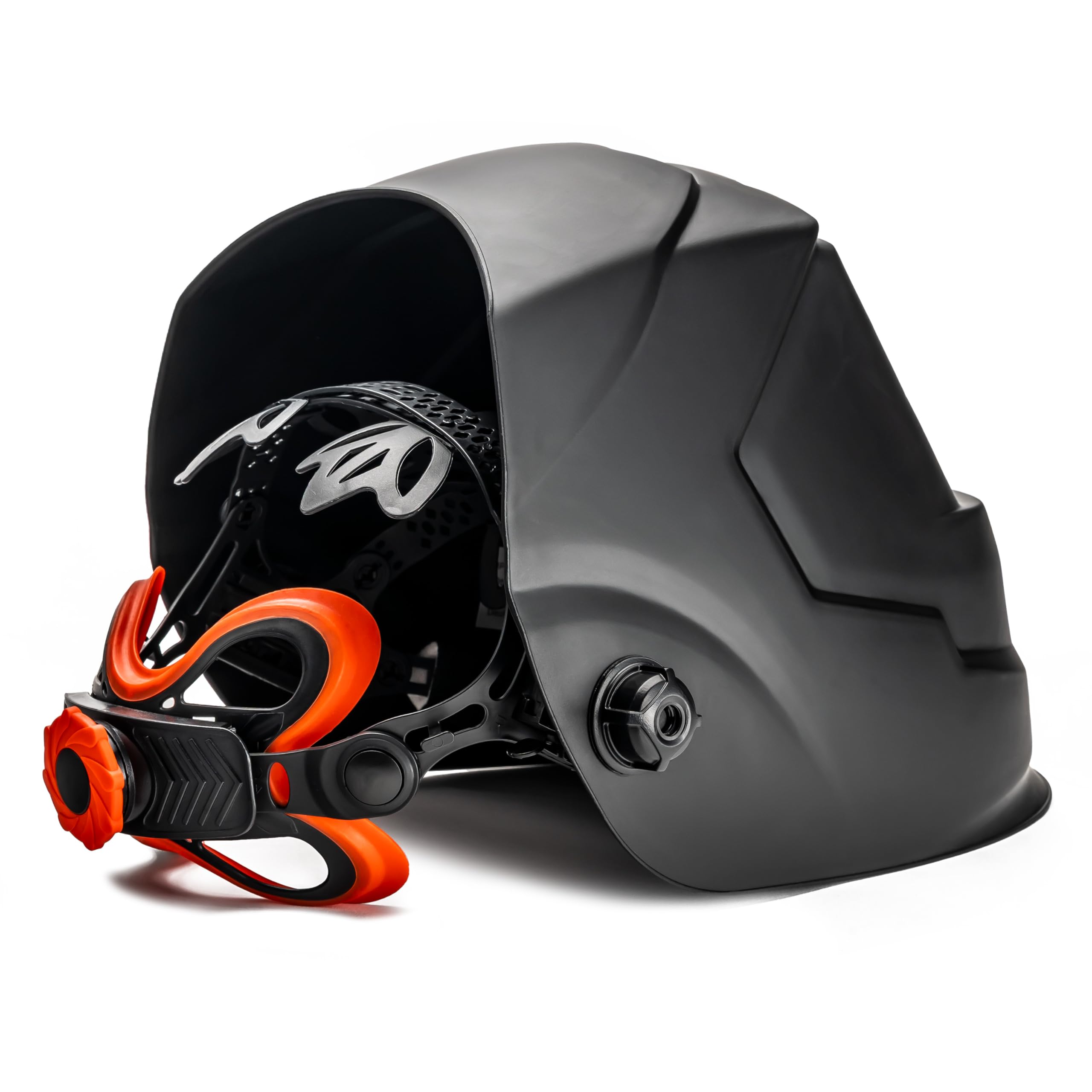IPOTOOLS J500A Casque de soudage automatique avec True Colour, casque de soudage solaire, 2 capteurs de qualité supérieure, grand champ de vision (92 × 42 mm) avec niveaux de protection DIN 4/9-13