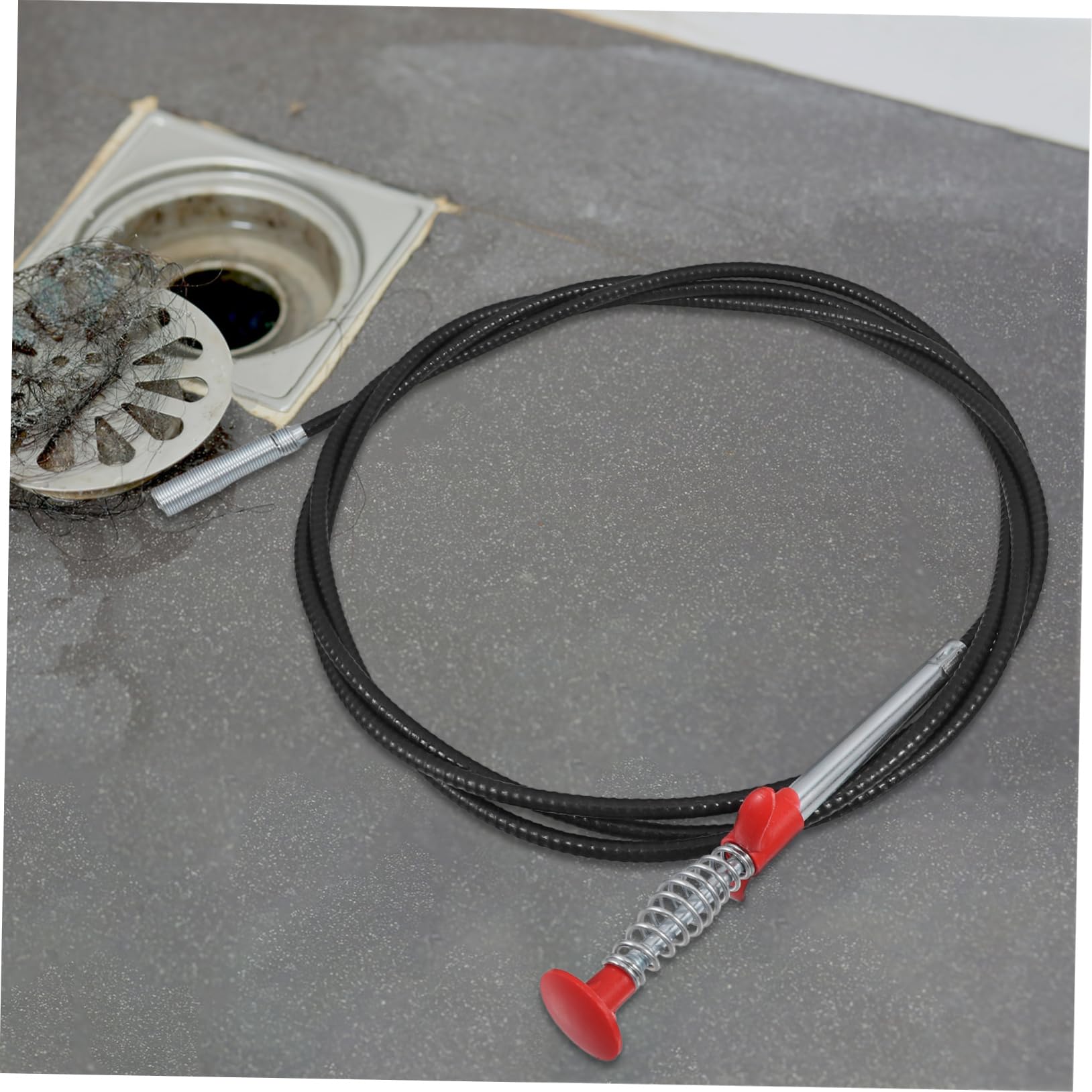 Gripper Pick Tool Water Trough Tools Hose Drain Pipe Claw Grabber Clog Remover Tool Kitchen Sink Sewer Cleaning Grabber Tool Drain Cleaning Tool Flexible Claw Pickup Tool Red Abs MUCKLILY