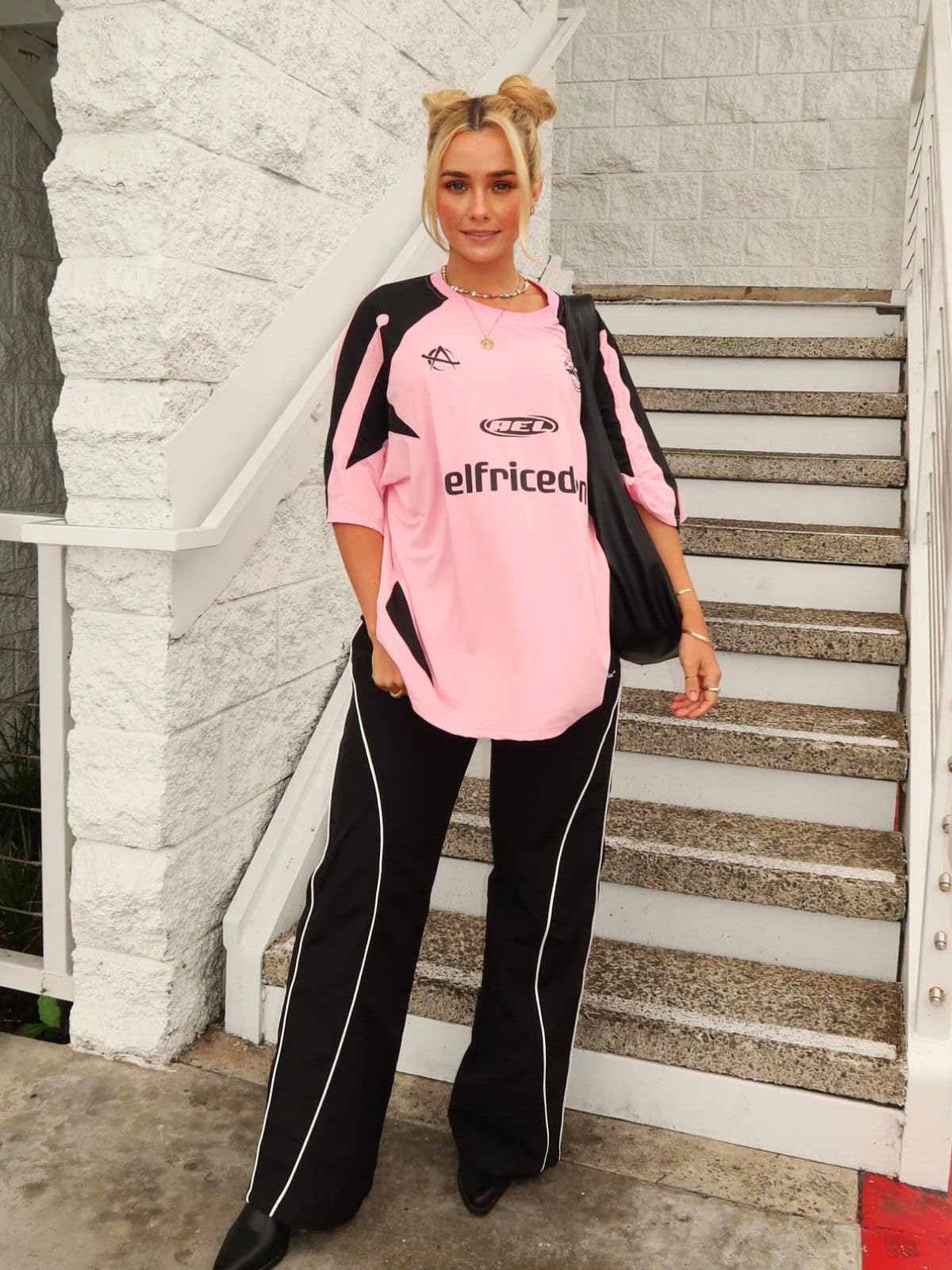 Aelfric Eden Męska koszulka oversized damska Y2K Baggy Lato Vintage Raglanowa Heavy Tee Casual z nadrukiem