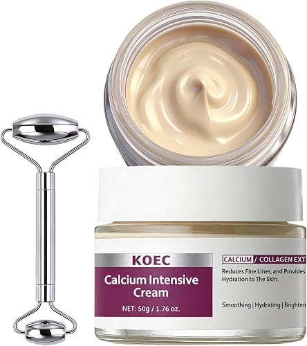 Kabowa Daily Skincare Bundle with Calcium Volume Multi Balm, Cream, Serum & Eye 