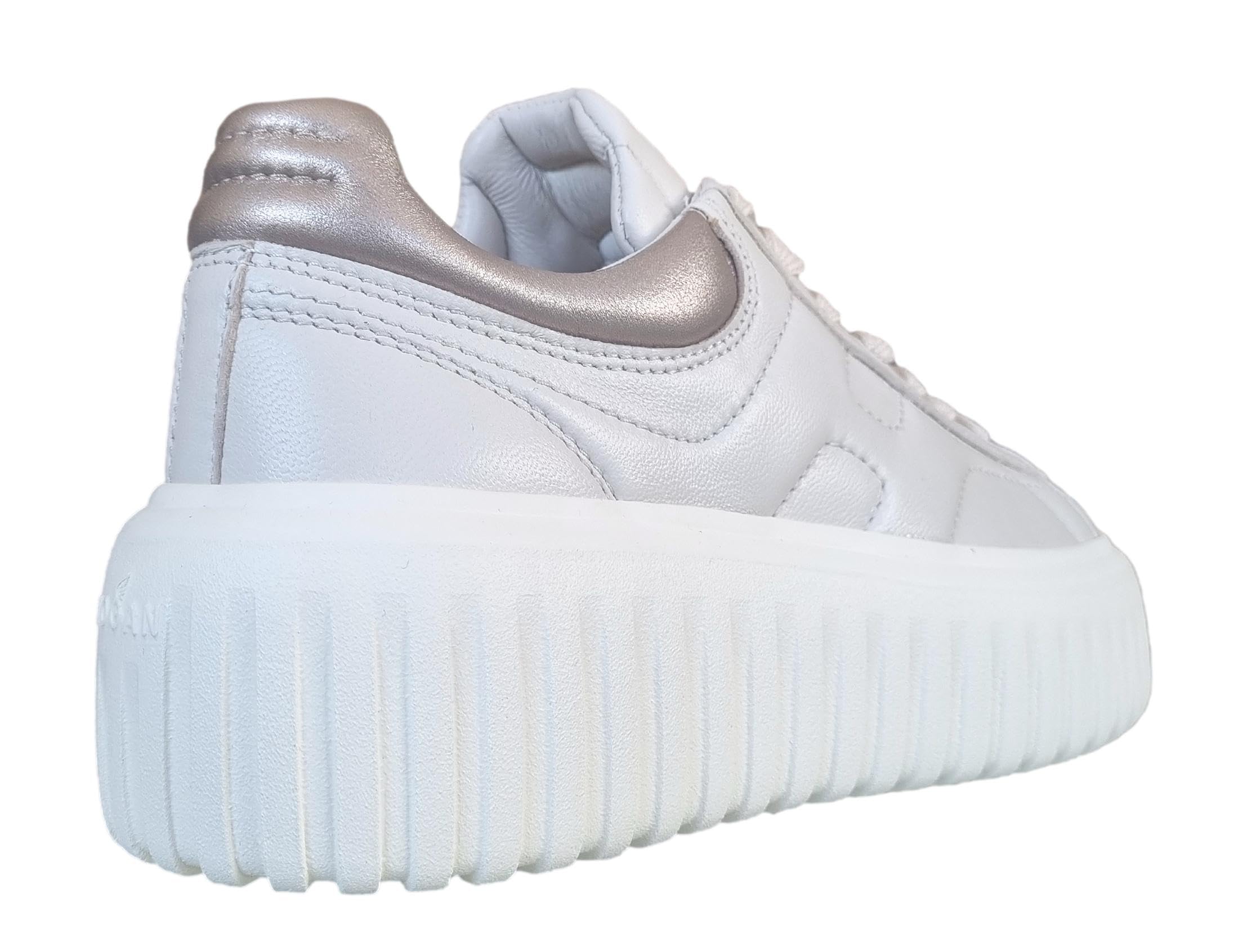 Hogan Zapatillas deportivas mujer H-Stripes HXW6450FC60KU00GAN Marfil y Oro