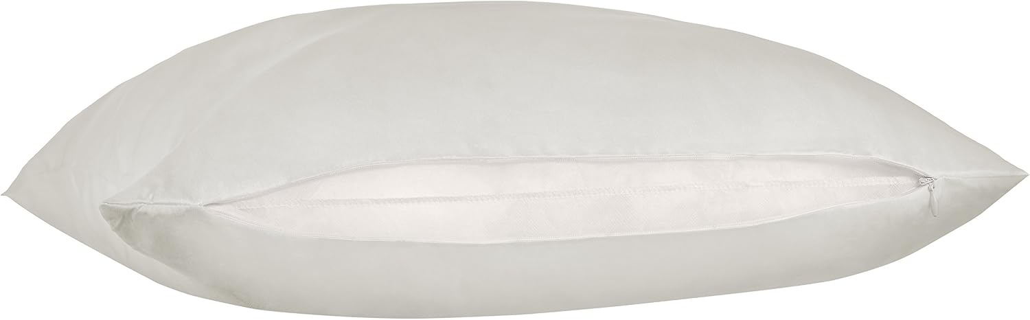 Amazon Brand – Pinzon Mulberry Silk Pillowcase - Queen, White