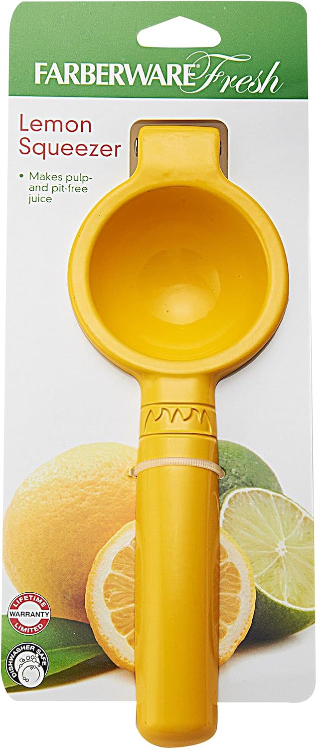 Farberware 5106853 Fresh Lemon Squeezer, Yellow