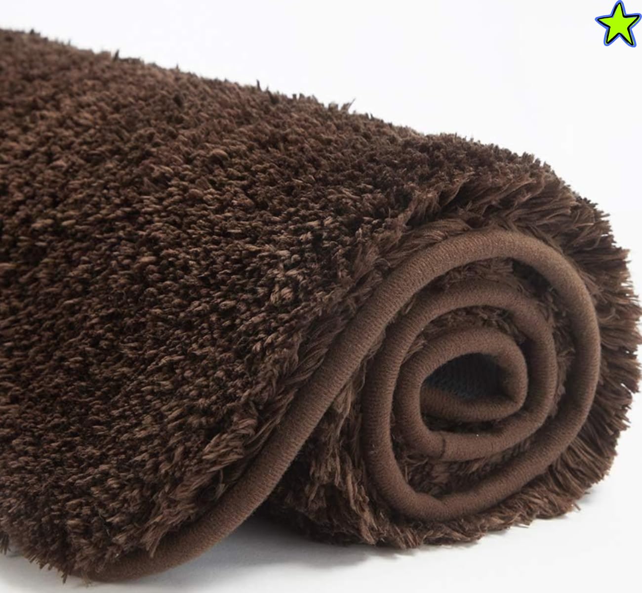 HOWNICE Door Mat for Home,Bedroom,Bathroom,Kitchen,Living Room,Entrance,Room Mats,Foot Mats,Floor mat,Main Door,Non Slip Mats,Door Mate,Floor Mat,Soft Matt Fluffy (Bedroom Mat Brown Matt, Medium)-image-31