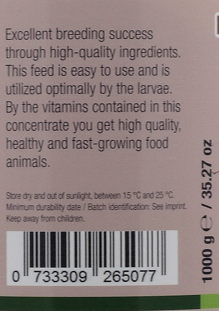 Nekton Insect Food Concentrate,DROSOPHILA CONCENTRATE 1000 g
