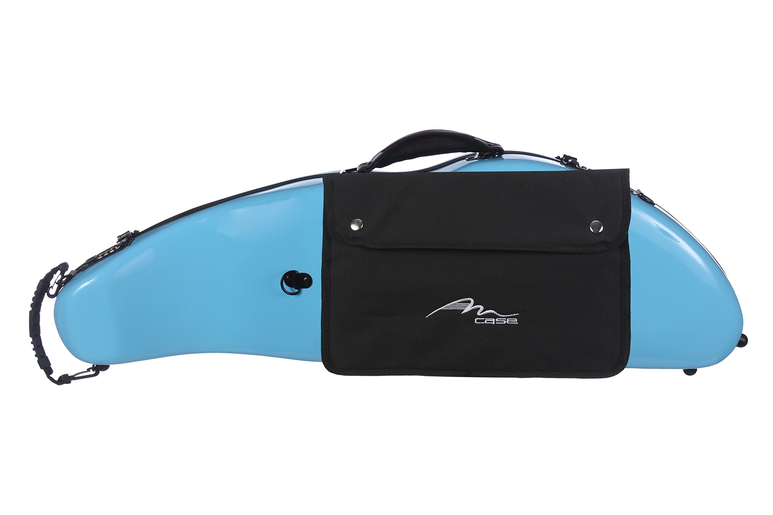 Futerał skrzypcowy Fiberglass 4/4 Safe Flight niebieskie niebo M-case + torba na nuty