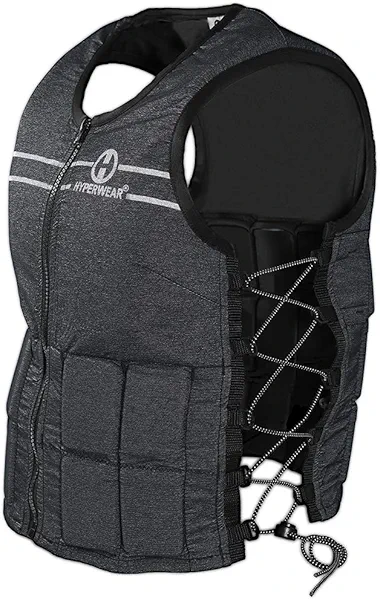 HYPERWEAR Hyper Vest FIT Weighted Vest for Women (Up to 10 lbs) – Comfortable, Breathable, & Adjustable for Walking, Running, Strength Training & Bone Health