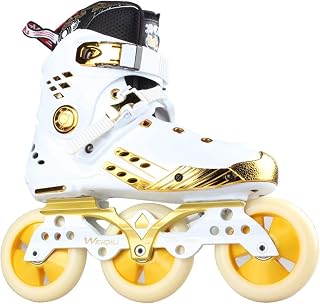 LQ Patines en Línea Nueva Velocidad De Diseño Patines En Línea 3x100mm O 4x76 / 80mm Ruedas Alto Rodillo De Tobillo Patines De Patinaje Profesional Patinaje Gratis (Color : B, Shoe Size : 39)