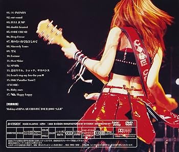 Rina Aiuchi CD DVDコレクション 5枚セット Amazon.co.jp: RINA AIUCHI LIVE TOUR 2003 A.I.R [DVD] : 愛内