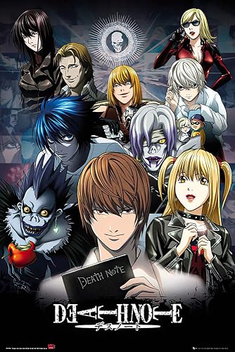 Death Note - Manga/Anime TV Show Poster/Print (Character Collage) (Size 24" x 36")