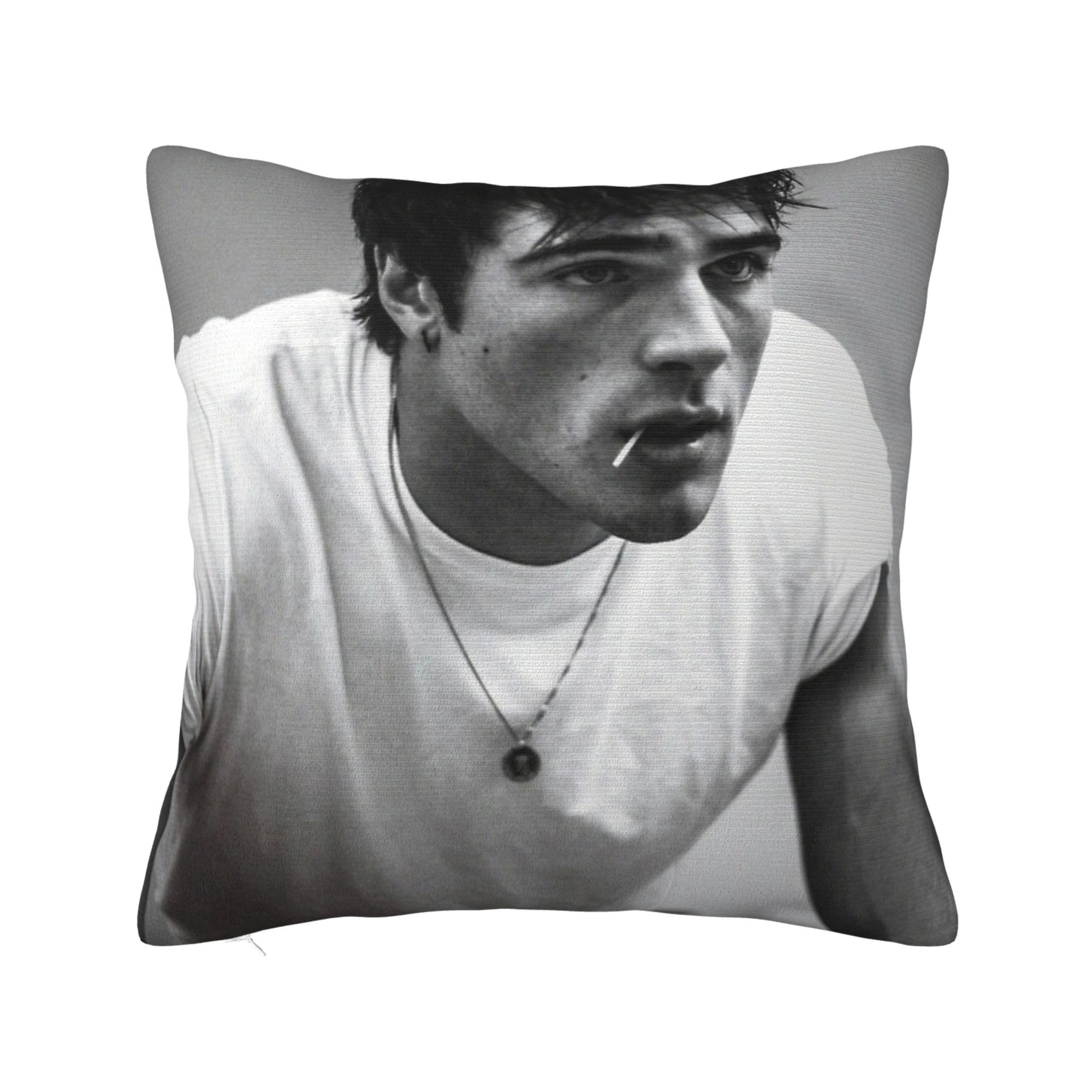 Ezkyztlw Women's As Pic Jacob Star Elordi Pillow Case Decorate Home Living Room Bedroom Office Room Gifts For Girls Kids Throw Pillow Covers 20"X20"
