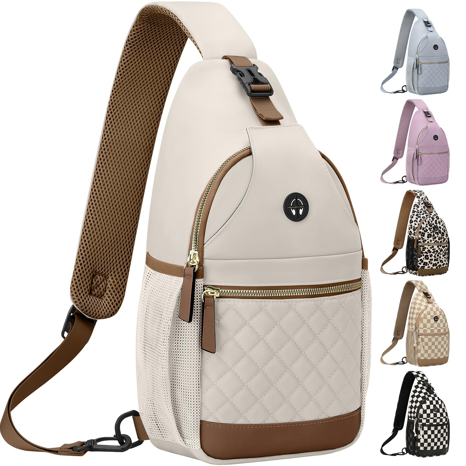 Small Crossbody Purses Bags for Women Men Travel, Chest Sling Bag Women Casual Cross Body Bag for Woman Sling Backpack