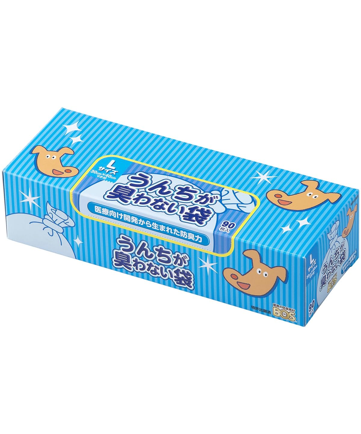 Amazon.co.jp: 驚異の防臭袋 BOS (ボス) うんちが臭わない袋 ペット用