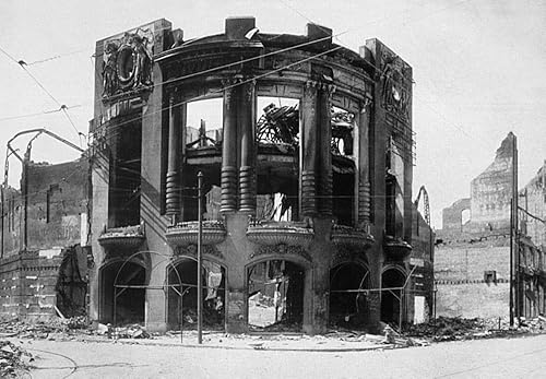 Miniatura 1 de Póster de San Francisco Terremoto Nthe New Tivoli Opera House en la esquina suroeste de Eddy y Mason Streets tras el terremoto del 18 de abril de