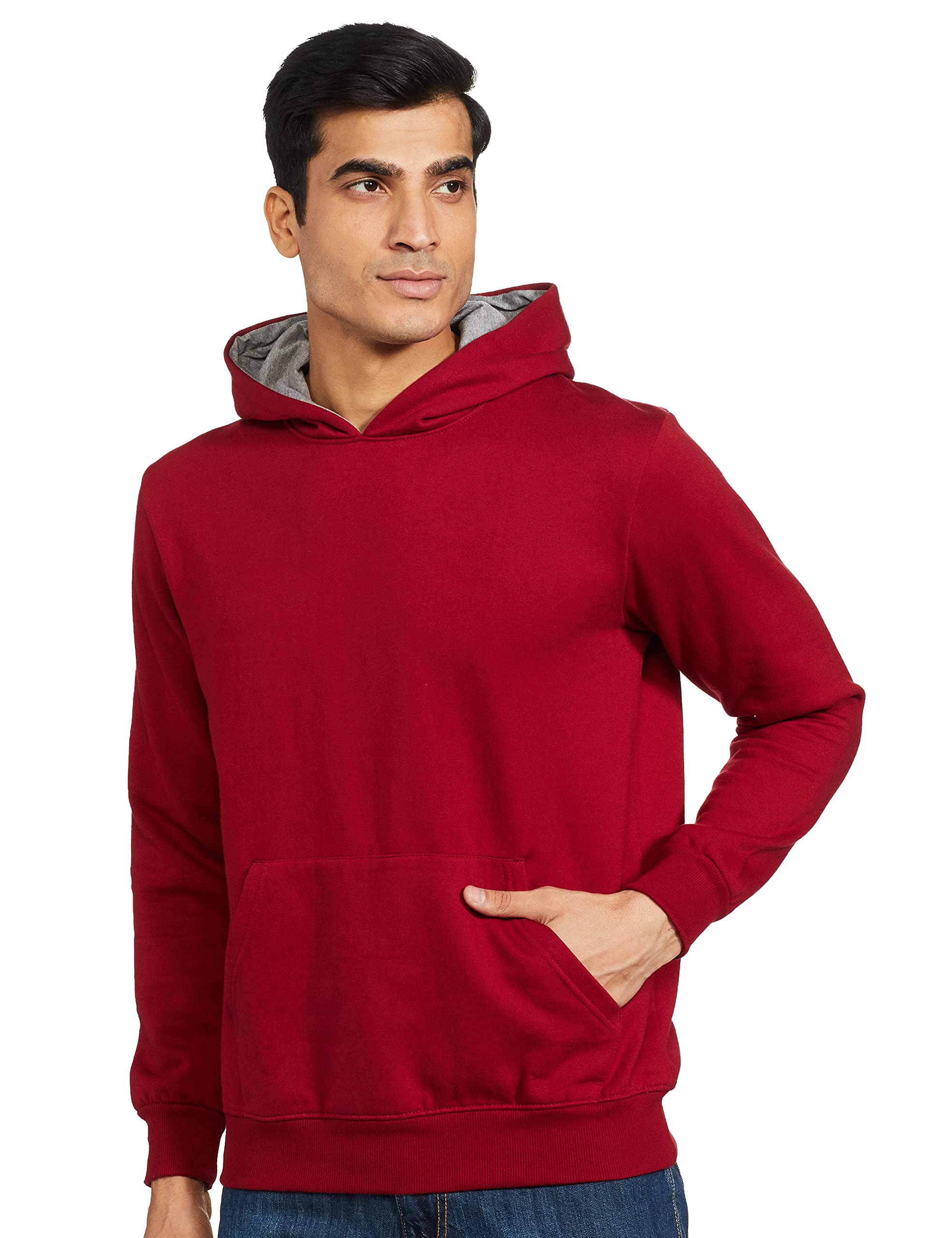 Men Hooded Full Sleeve Sweatshirt