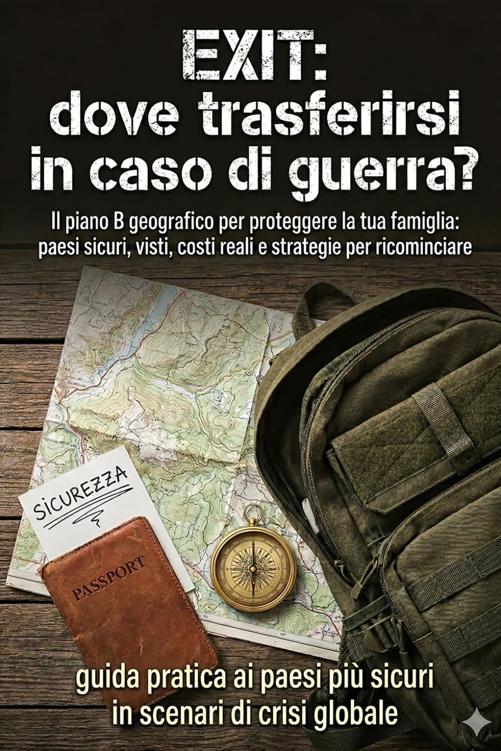 EXIT: dove trasferirsi in caso di guerra?: Il piano B geografico per proteggere la tua famiglia: paesi sicuri, visti, costi reali e strategie per ... stabilità e autonomia in un mondo instabile)