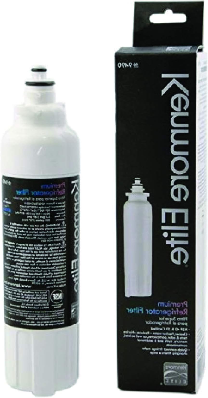 Kenmore ADQ73613402 LG Water Filter, 1 Count (Pack of 1), White