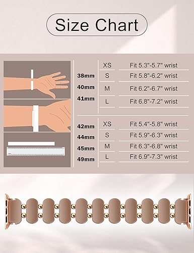 Miniatura 3 de Minyee Compatible con correas de reloj Apple Watch de resina de 1.61, 1.57, 1.49, 1.73, 1.77, 1.77 pulgadas, 1.65 pulgadas, 1.73 pulgadas, correa