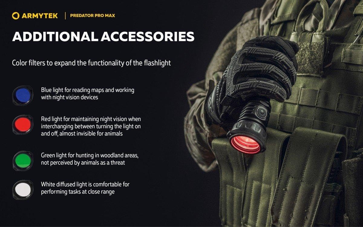 Amazon.co.jp: Armytek Predator Pro Max マグネット USB 充電式 EDC