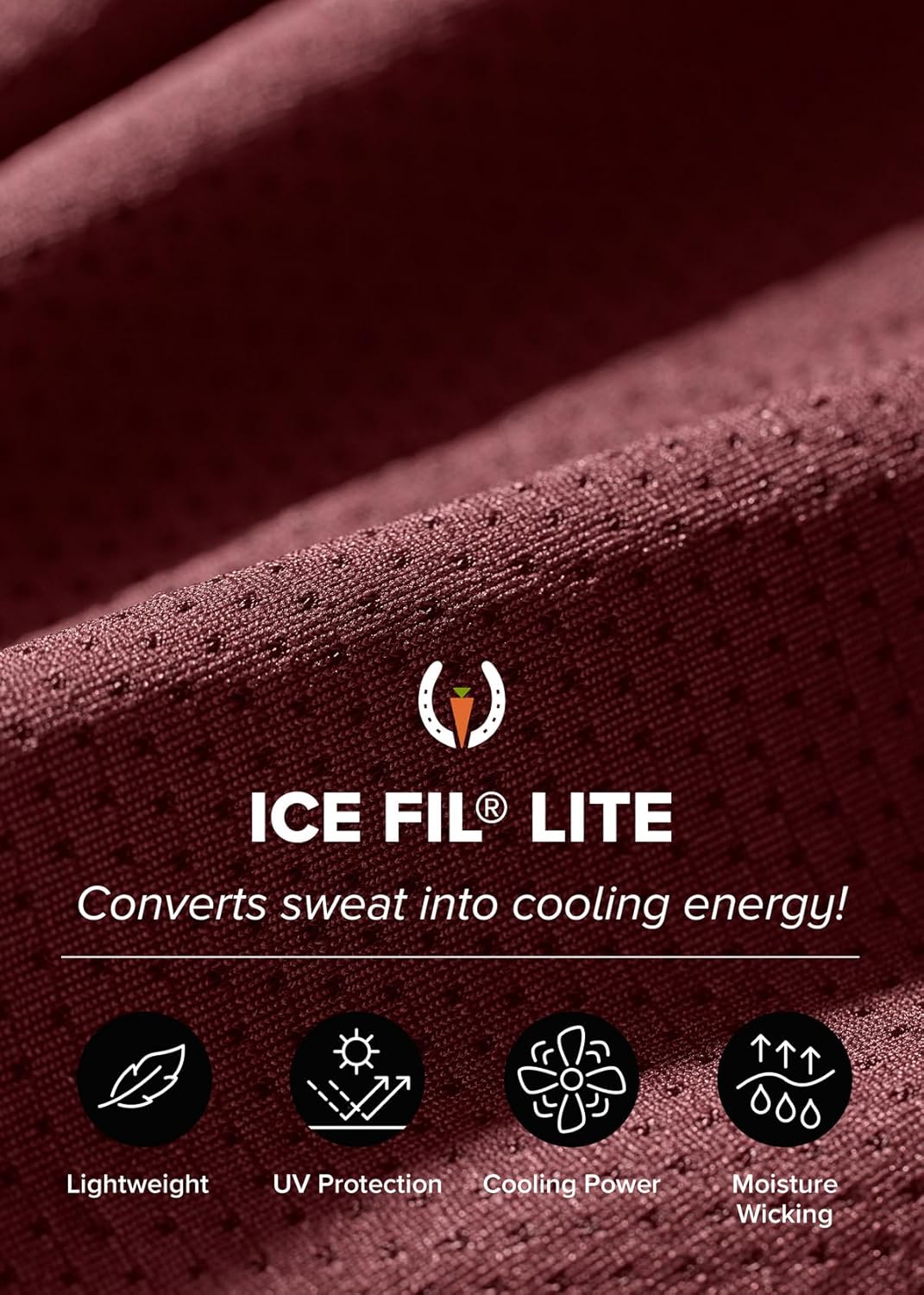 Kerrits Kids Ice Fil Lite Equestrian Long Sleeve Shirt – Cooling Kids Sun Protection Shirt for Horse Riding and Outdoor Sport - Image 4