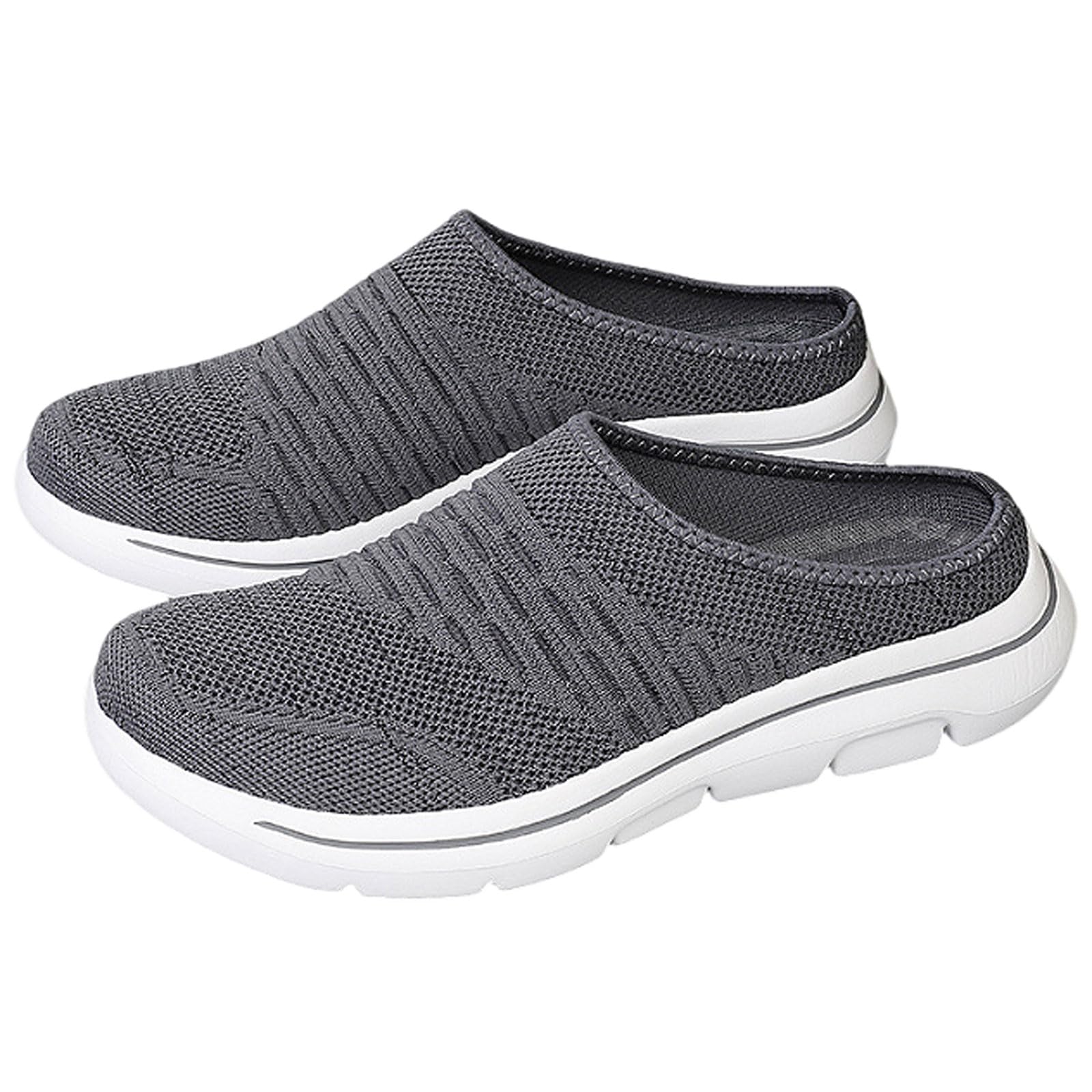 Pantofole in Rete Traspiranti,Slingback Scarpe Sportive in Rete,Uomo Pantofole Low Top,Leggere,Casual,Resistente all'Usura,Facile da Indossare,per Sport Estivi,Passeggiate in Giardino