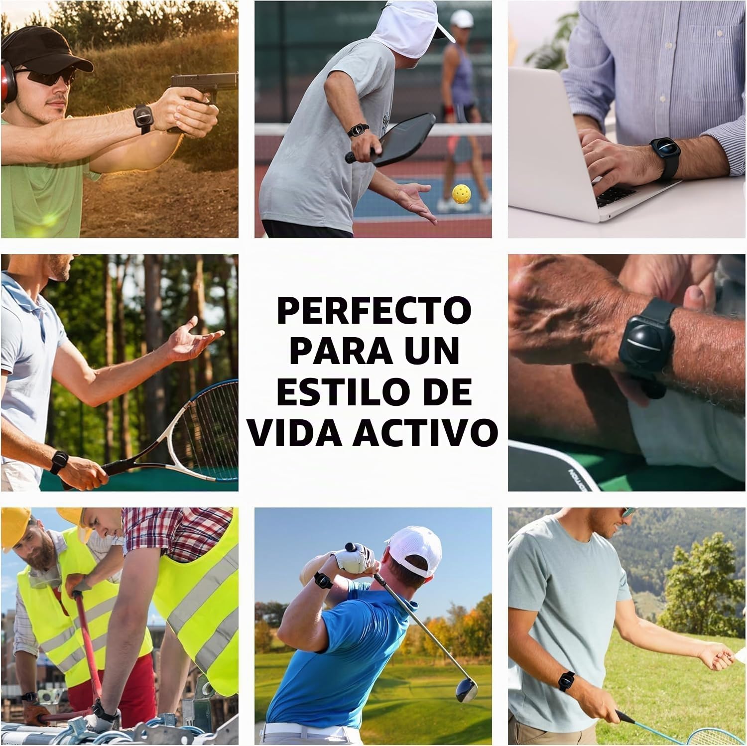 TENEX ULTRA - Codera de tenis para hombre y mujer, ajuste personalizado, codera para tendinitis, alivio del dolor de codo, pulsera de silicona