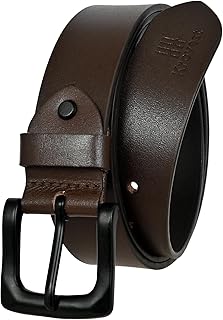 krovest hides Genuine Leather Belt with Adjustable Buckle For Men, Black And Brown Color with Premium Buckle-picture-33