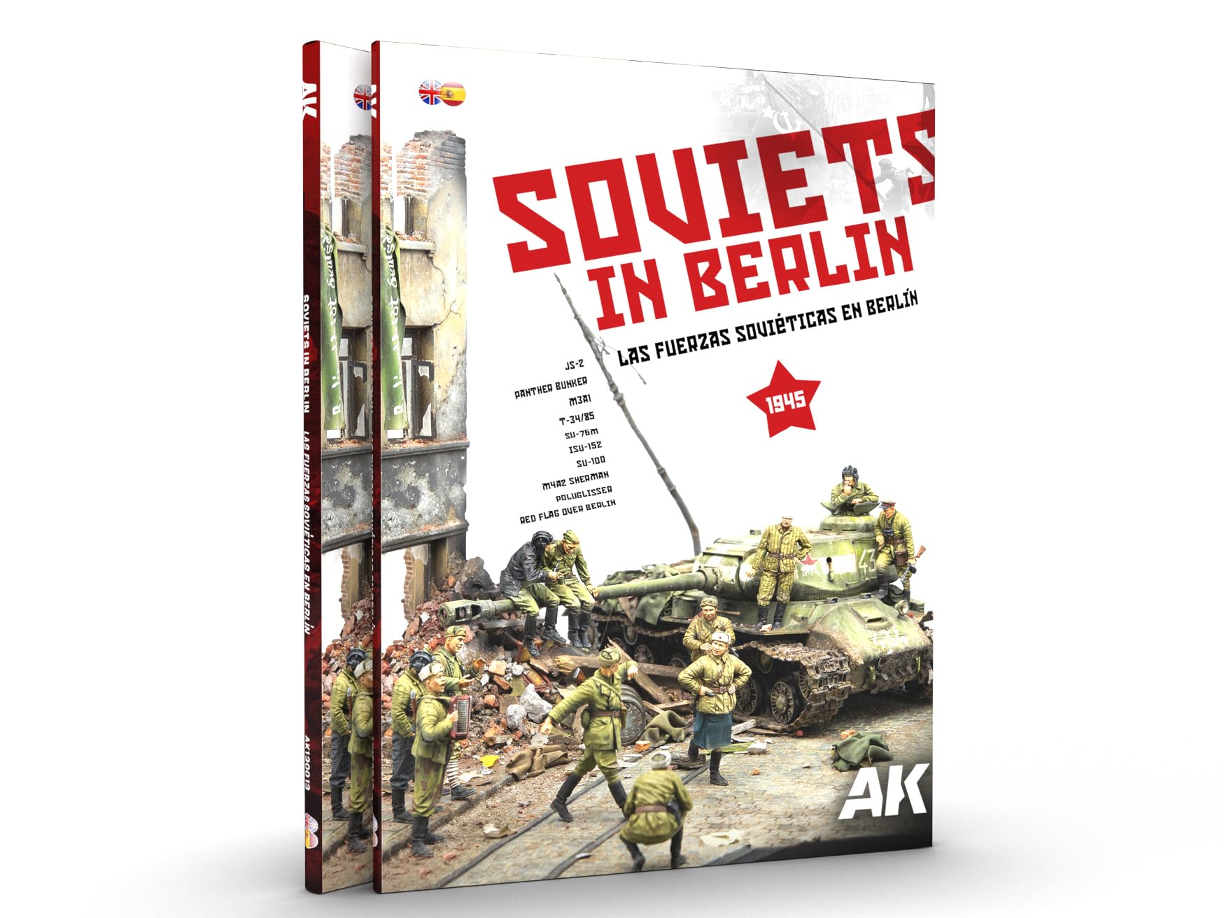 Ak Interactive Ak Book Ak130013 Soviets In Berlin (En-Es) (156 Pages)