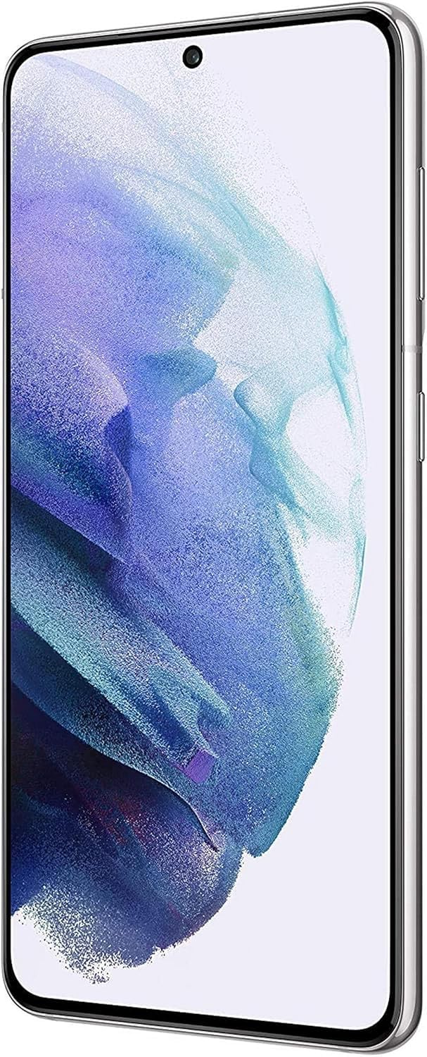 Samsung Galaxy S21 5G Smartphone, Phantom White, 128GB, Unlocked