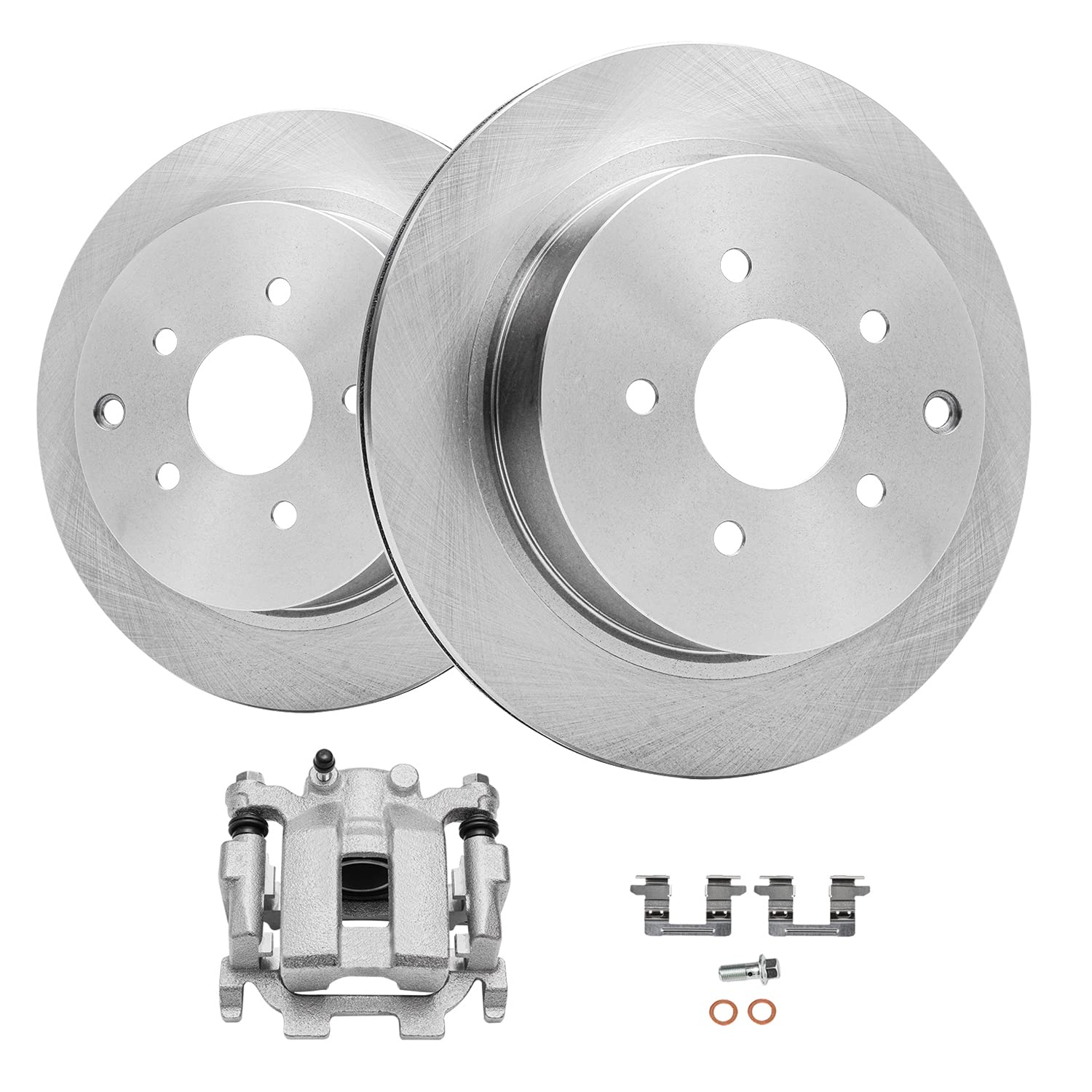 Detroit Axle - Rear Brake Kit for INFINITI JX35 M35h M37 M56 Q50 Q60 Q70