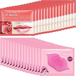 30 parches de máscara de labios, almohadillas...