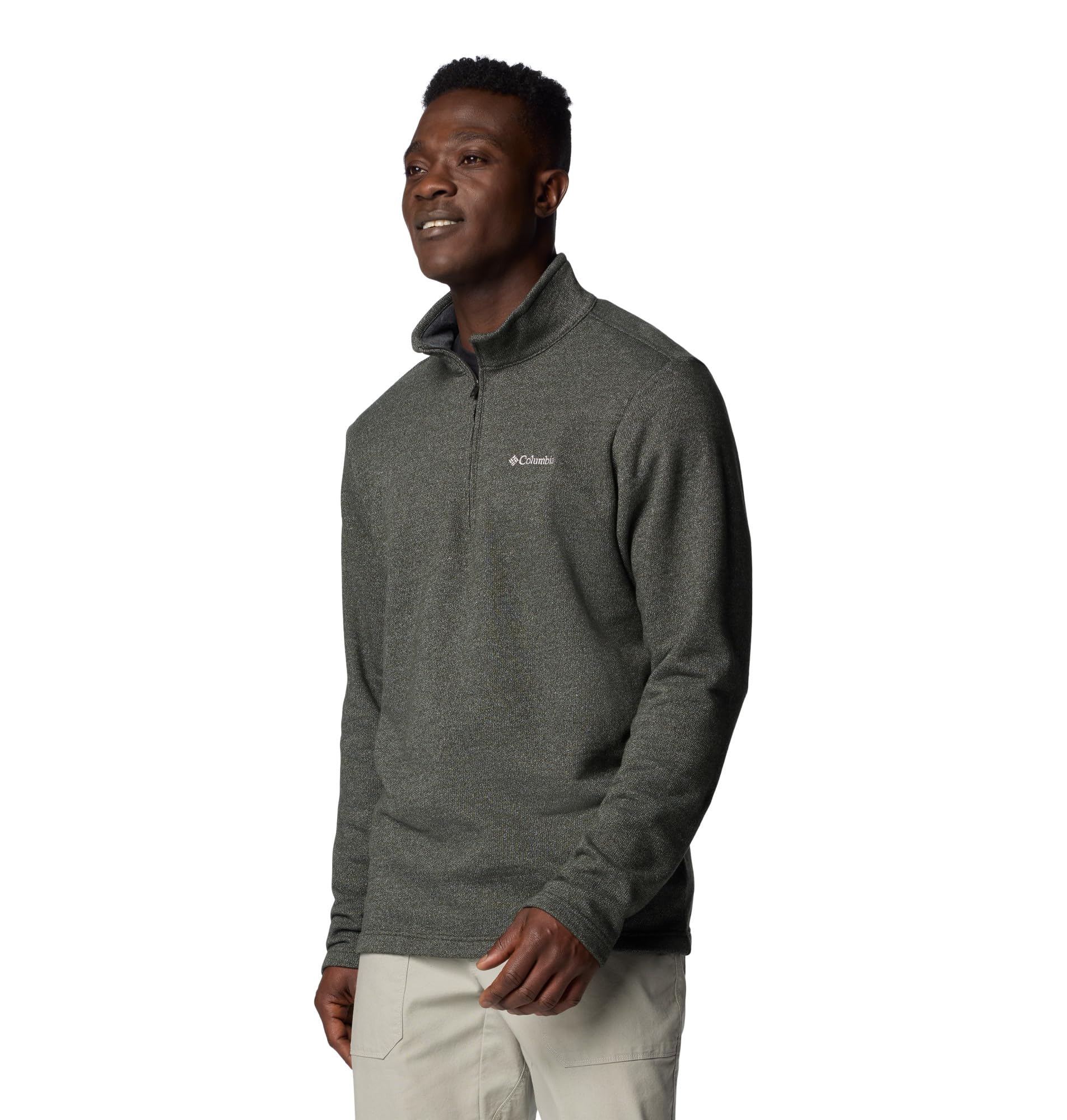 Columbia Con Mezza Zip Maglione Uomo (Pacco da 1)
