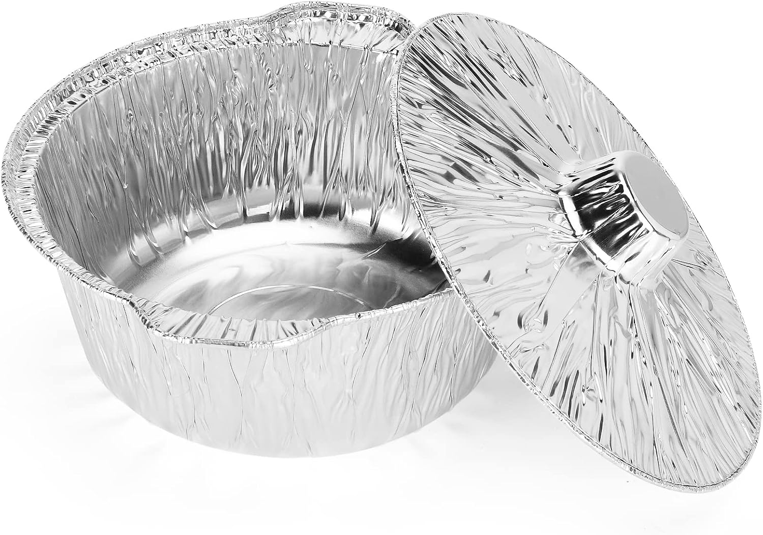 EYE4TECHS Aluminum Pot With Lids 4 Quart 5pcs 3.8 Liter