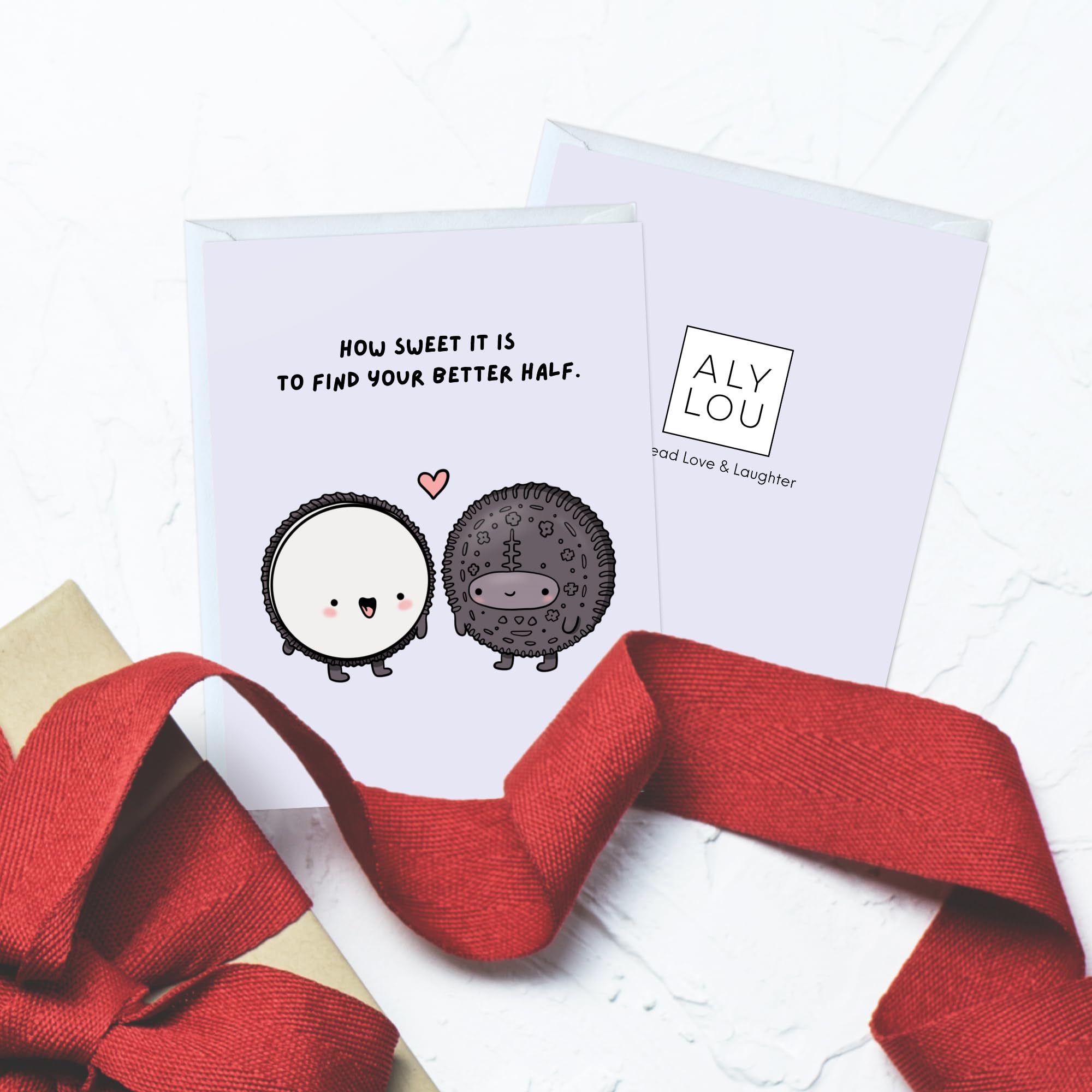 Biglietto Di Auguri Divertente Per Matrimonio – Aly Lou Con Giochi Di Parole, Bianco Interno, Per Sposi E Damigelle