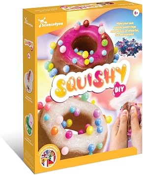 Science4you Taba Squishy Making Kit - Make Colourful Taba Squishies for Kids, Squeeze Toys, Sensory and Stress Relief Squishys Kit, Gifts For Girls and Boys age 6 7 8+