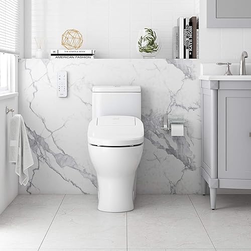 Miniatura 5 de OVE Decors Inodoro inteligente Virtuoso con asiento de bidé integrado, asiento con calefacción con descarga automática y agua caliente y control