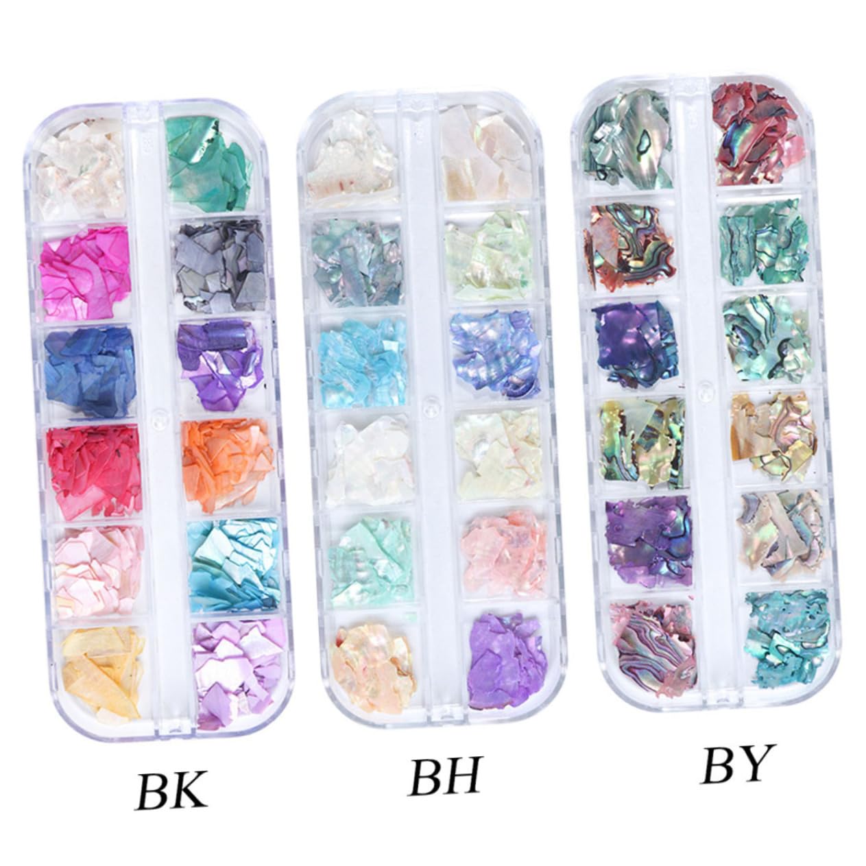 Didiseaon 3 Set Toppa Glitterata Per Unghie Punte Per Trapano Per Unghie Fascino Fiocco Decorazioni Unghie Decorazioni Per Unghie Accessori Chiodatrice Decorazione Delle Unghie 3 Scatole*3