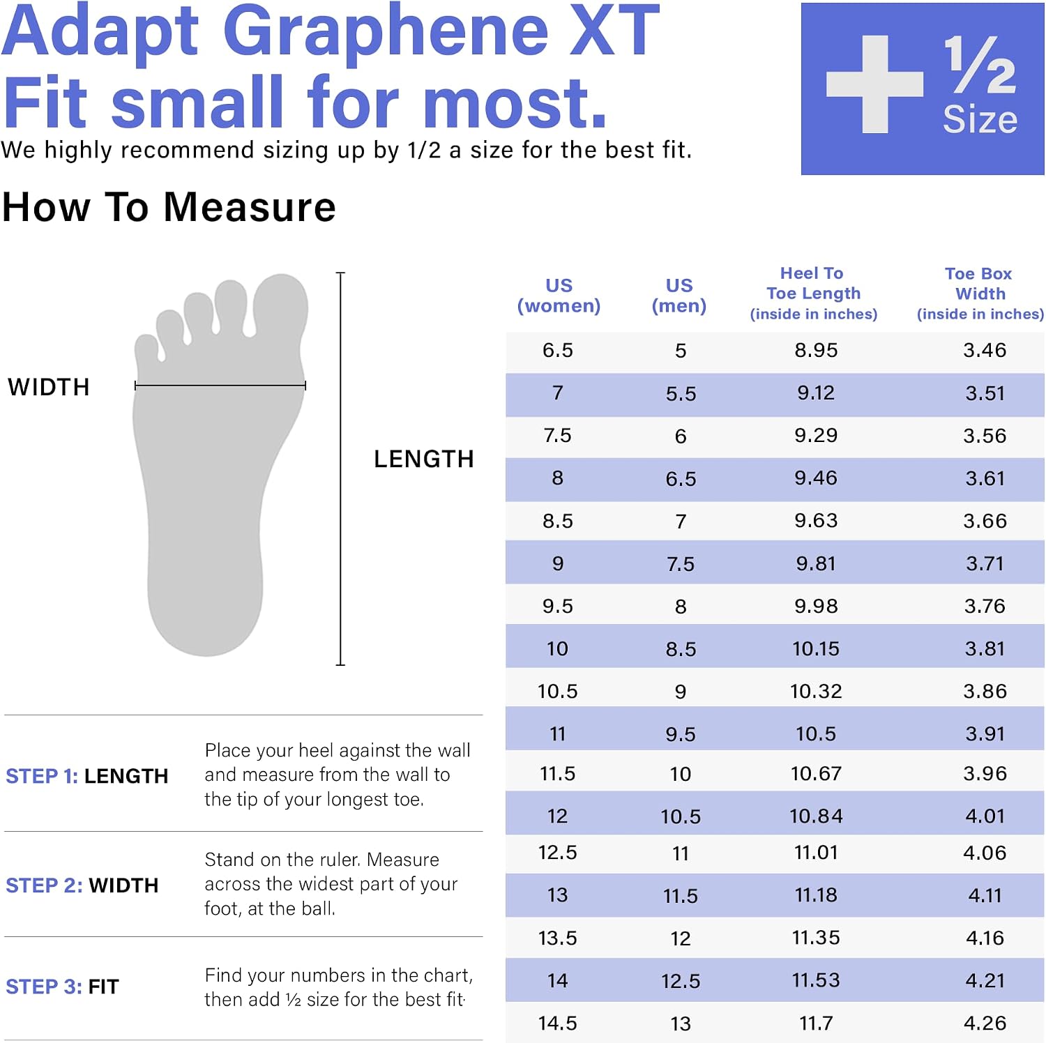 Flux Footwear Adapt Graphene XT Cross Training Shoes Wide Toe Box Zero Drop image 2