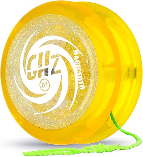 MAGICYOYO Toys Looping Yoyo, Yoyo para principiantes D1 Responsive con cuerdas, cuerpo de plástico e ideal para trucos de cuerda para jugadores